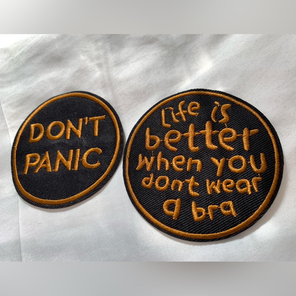 Iron on patch